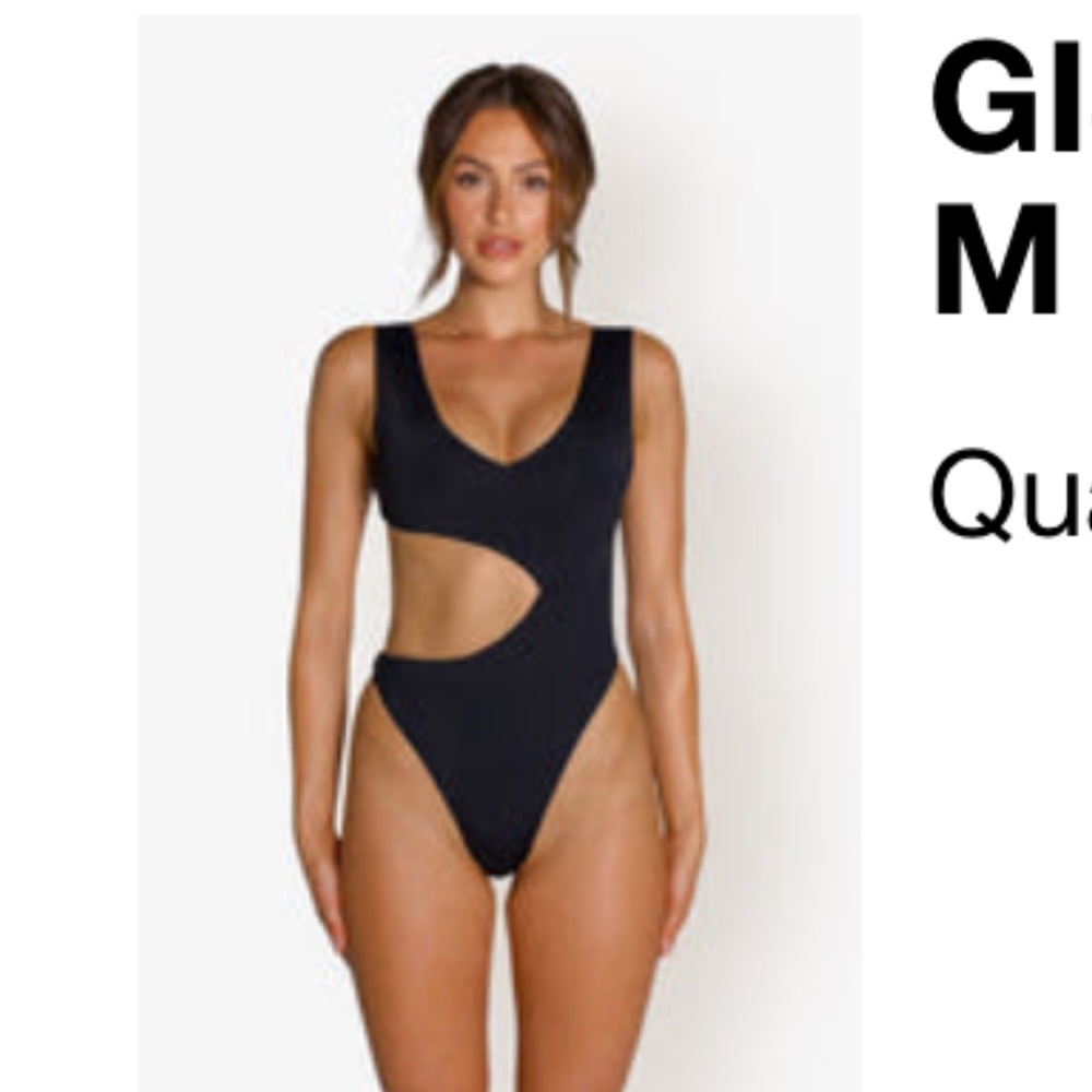 ALT. Women's Black One Piece Swimsuit